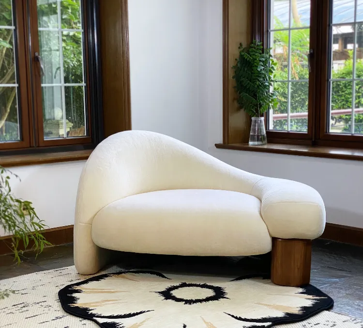 Asymmetrical Raphael Sofa: Armchair 